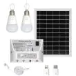 Solar Shed Light Kit Hub 5000 : Showing output port to charge various devices including phones cmars etc 