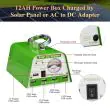 Solar Shed Lighting Kit Hub Pro 12Ah – 30W Panel, LiFePO₄ Battery, USB & 4 Lamps