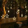 Solar Star Lights – LED Outdoor Celestial String with Moon Option