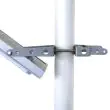 Solar Street Light 3 Level Power Settings on sign post