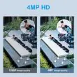 4MP Solar Camera – 355° Pan, Colour Night Vision & 128GB Card – Lifestyle