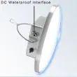 Solar Workshop Light – Dual High-Lumen Pendant System, Dusk-to-Dawn