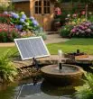 Powerful Solar Water Feature Replacement Pump – MPPT Battery Option – Lifestyle