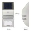 Camden Dim-to-Bright Solar Wall Light – Stainless Steel, IP65 – Lifestyle 2
