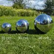 Reservoir and galvanized grid for Medium Stainless Steel Sphere Water Feature 