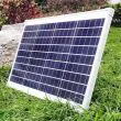 Sunspray SE 2000 - Professional Solar Pond Pump Showing the high conversion polycrystalline solar panel 