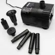 Sunspray SE 2000 - Professional Solar Pond Pump Showing the high conversion polycrystalline solar panel 
