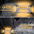 8 LED Solar Deck Lights – Dual Colour, IP68 Waterproof – 2 Pack – Lifestyle 2