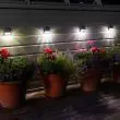 Super Bright Solar Fence Lights – Affordable LED Lighting for Gardens (Pack of 4)