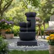 Solar Powered Cascading Water Feature