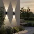 120 Lumen Solar Up & Down Lights – Dual Beam | 2-Pack | PowerBee Mega – Lifestyle