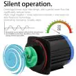 Variable Flow DC Pond Pump 10000 LPH – Ultra-Quiet, 24V Safe, Digital, Submersible/Inline – Lifestyle