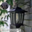 Windsor Vintage Hanging Solar Lantern – Filament LED – Lifestyle