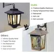 Windsor Vintage Hanging Solar Lantern – Filament LED – Lifestyle