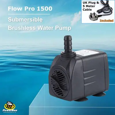 Water Feature Pump Flow Pro 1500