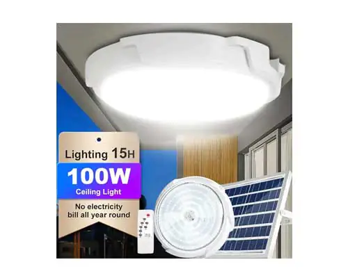 Premium Solar Ceiling Lights for Indoor and Outdoor Use