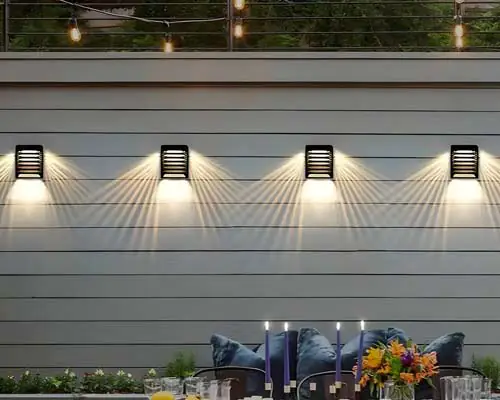 Solar Fence Lights