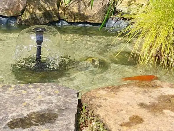Shop our range of smaller solar fountain & water feature pumps