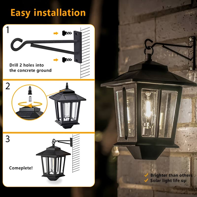 Wall Hanging Solar Lights