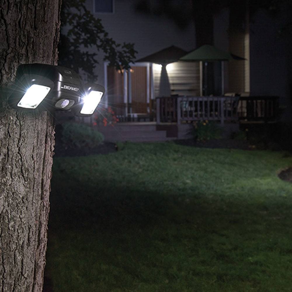 Battery Powered Security Light showing networked function