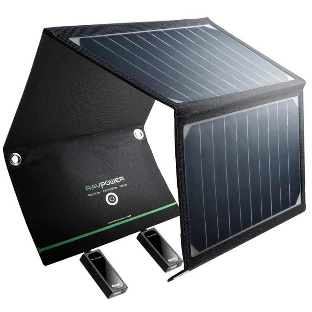 Portable Solar Phone Charger Power Panel 16 Watt showing panel body