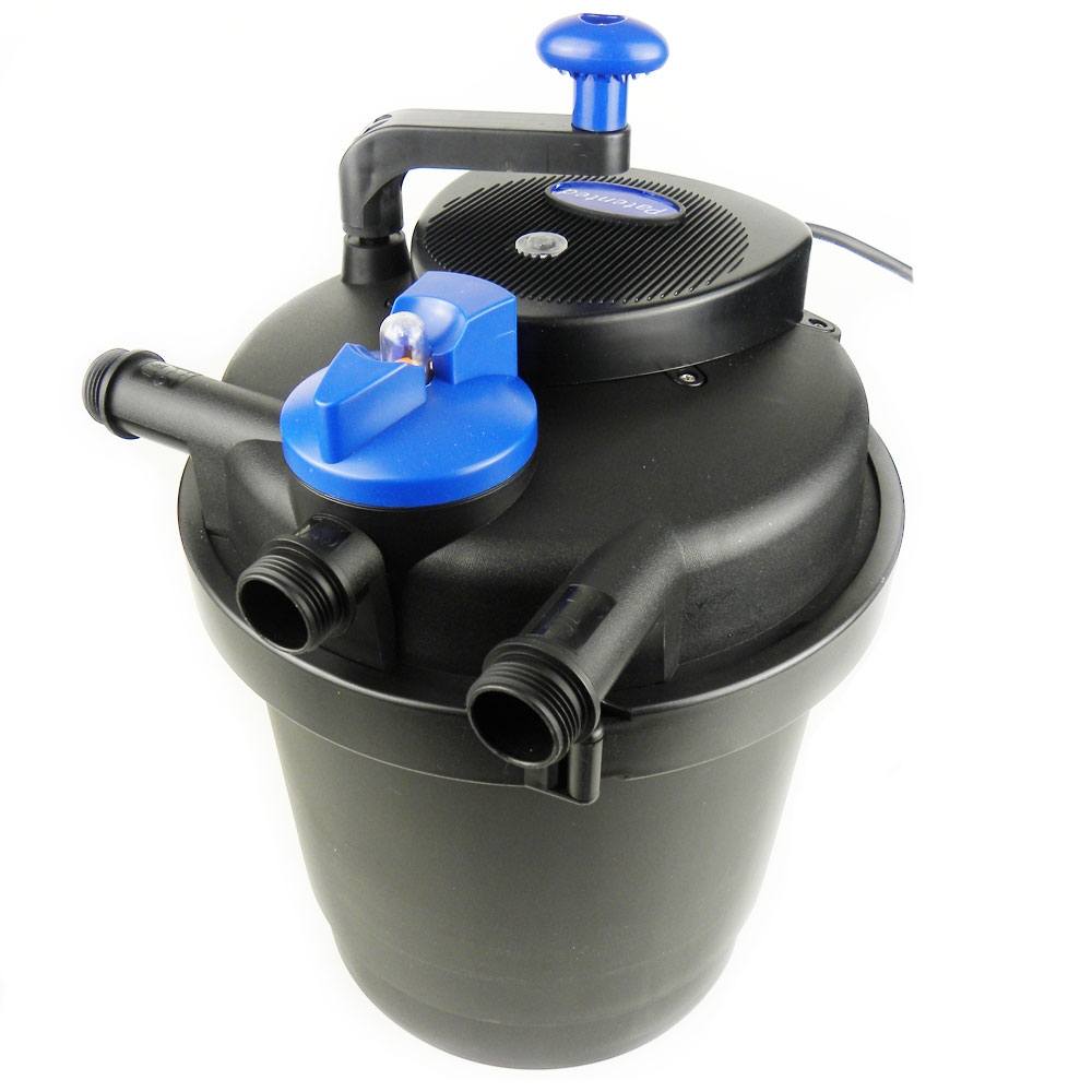 Spin Clean 4500 Pond Filter showing filter pump housing